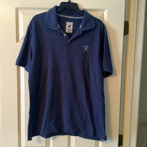 Beverly Hills Polo Club Polo Shirt. Navy Blue. Size L
